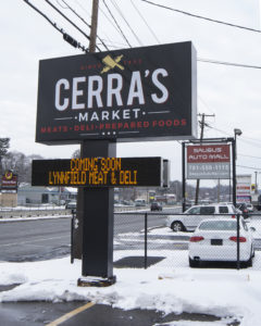 The location of the new Cerra's Market will be on Rt. 1 North in Saugus. 